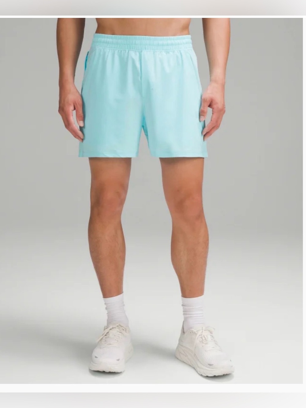 Lululemon Pace Breaker Lined 7” Cyan Blue